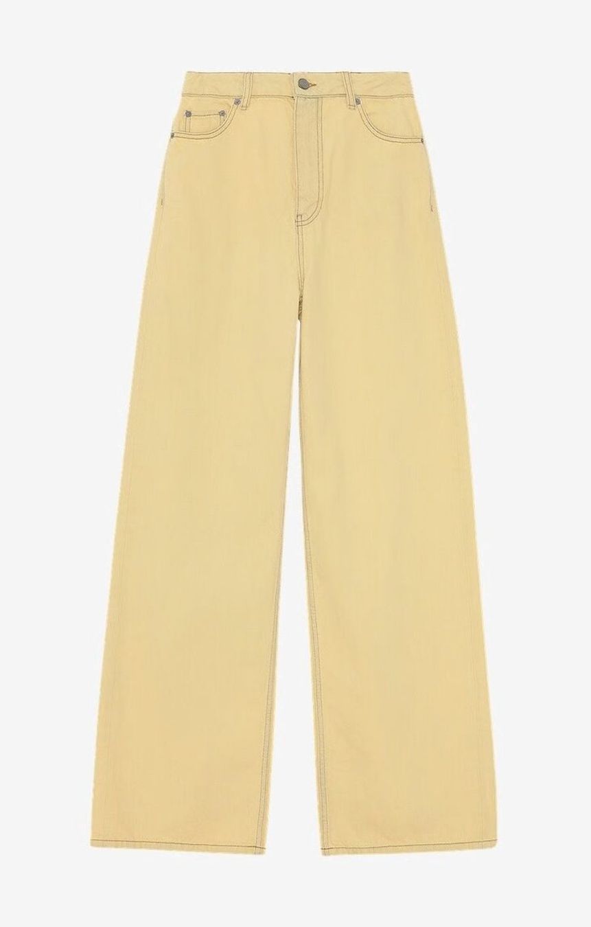 Ganni Jeans: GANNI yellow Magny Jeans – Usato da Luzern venduto da sar_78lv 3