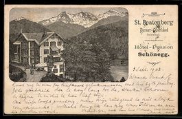 AK Beatenberg, Hotel-Pension Schönegg