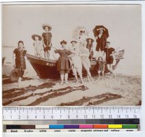 Fotografie «Badende am Strand» 1906