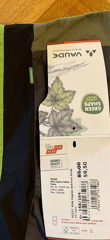 Pantaloni: Vaude Outdoor Hose 158/164 – Usato da Windisch venduto da MaliHoli 4