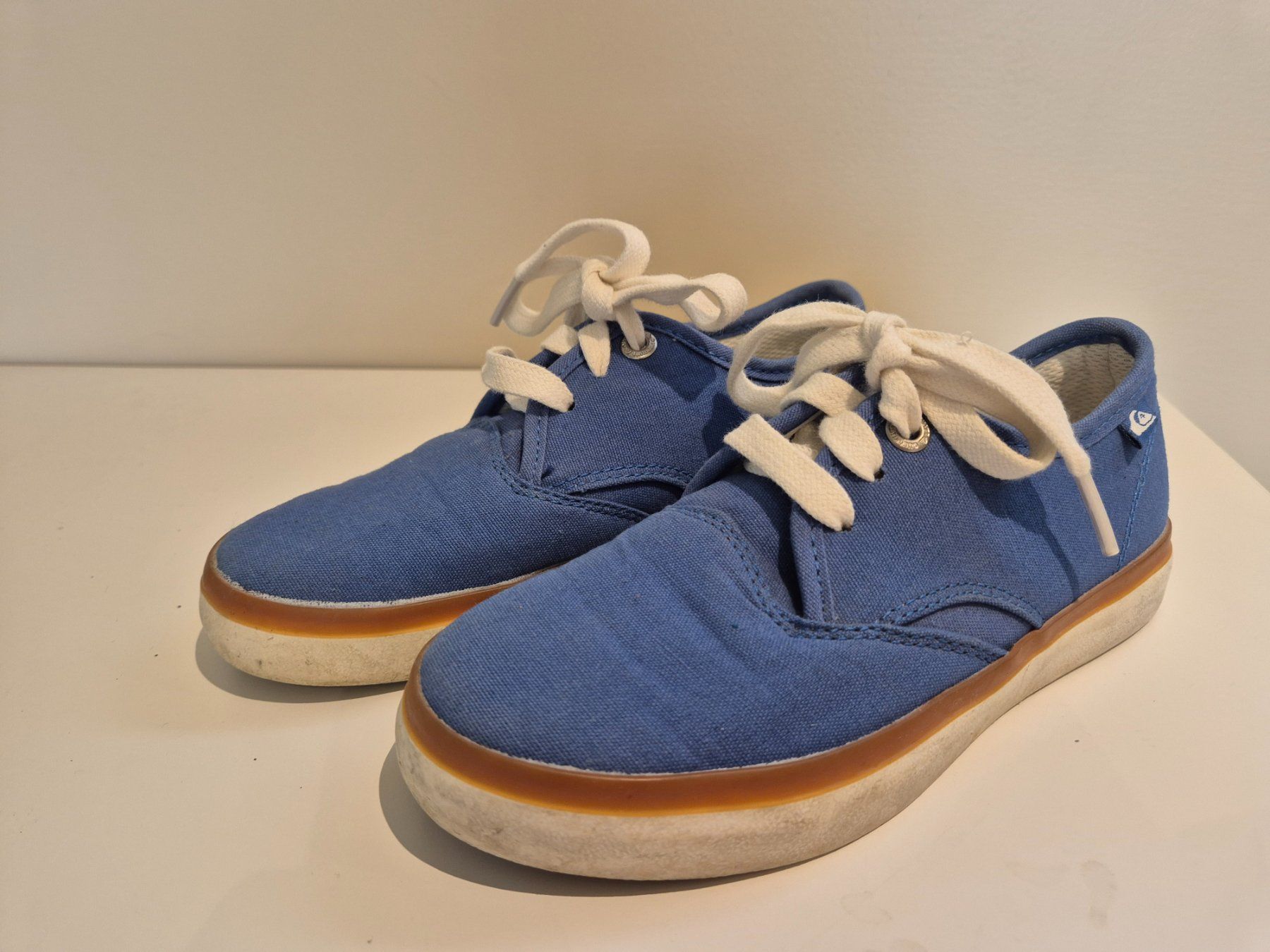 Quiksilver Scarpe per ragazzi: Quicksilver Schuhe, Stoff, helles blau, Gr. 32 – Usato da Dietikon venduto da grafad 2