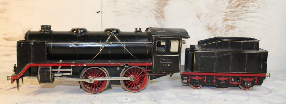 m-rklin-dampflokomotive-e-921-mit-tender-um-1930-uhrwerk-gebraucht-in