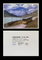 Bernina Ospizio Postauto Saurer RH Bahn RhB Foto Ausdruck A5