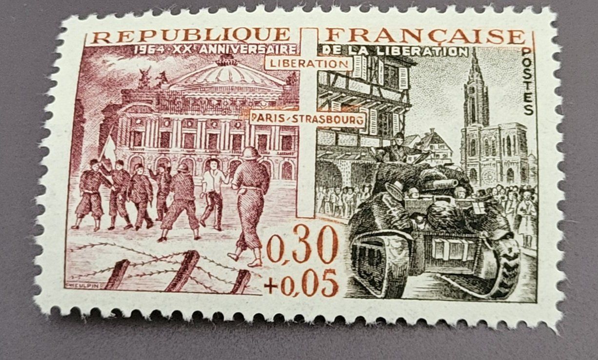 Tutti i francobolli: Frankreich 1964 briefmarke – Usato da St Gallen venduto da Stampsalshobby
