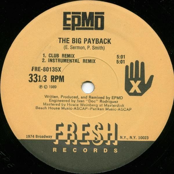 Dischi in vinile: EPMD ‎– The Big Payback – Usato da Genève venduto da yoww123 3