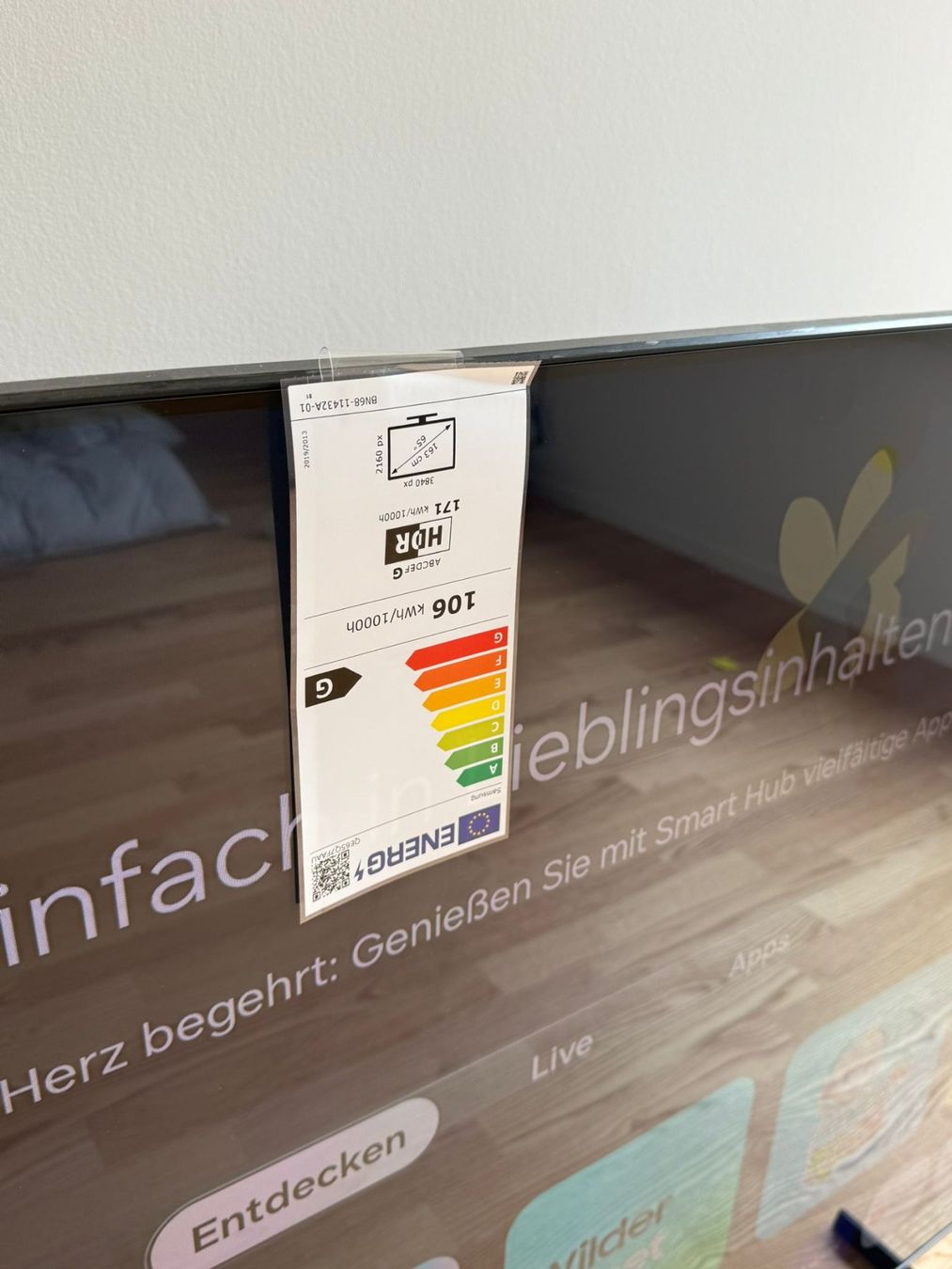 Samsung Televisori: Samsung QE65Q7FAAU NEU – Nuovo e nell'imballaggio originale da Zürich venduto da SEDRAEN 5