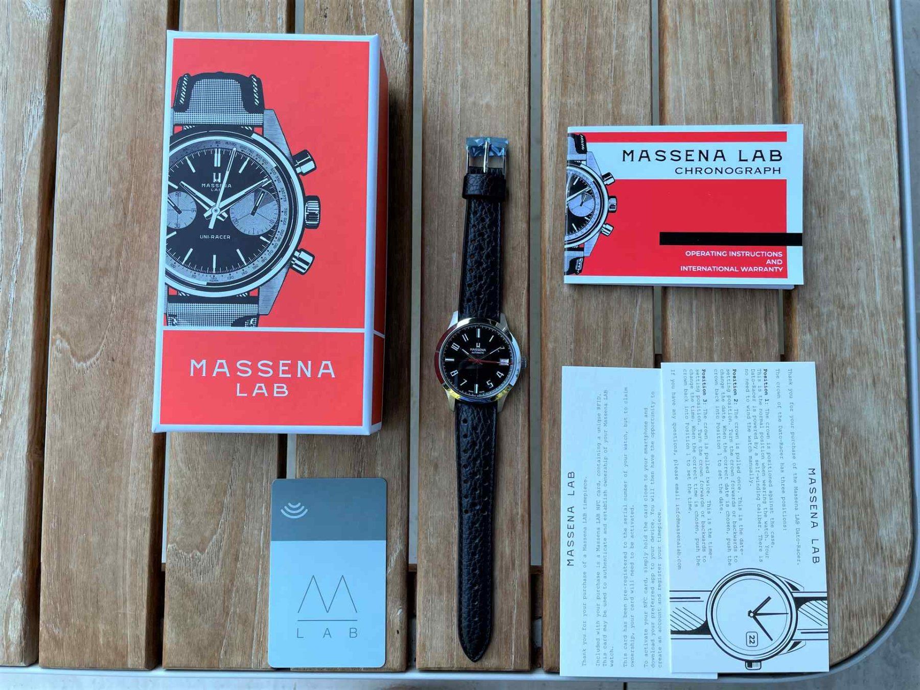 Orologi: MASSENA LAB DATO RACER LIMITED EDITION 99 – Usato da Luzern venduto da ChronoScope6004 6