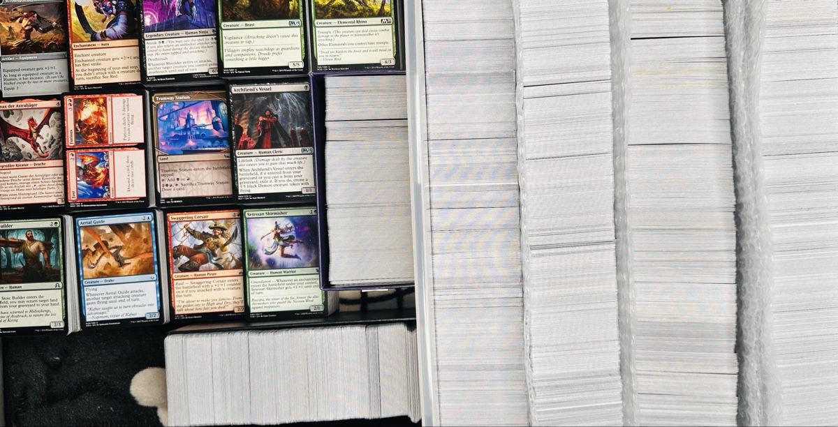 Magic The Gathering Carte collezionabili: Magic: 2016 - 2026 Sammlung 7500 Bulk Karten – Usato da Walliswil b.Wangen venduto da Swiss-Trading-Bros 1