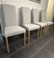 4 Esszimmerstühle BOSTON Conforama in Beige