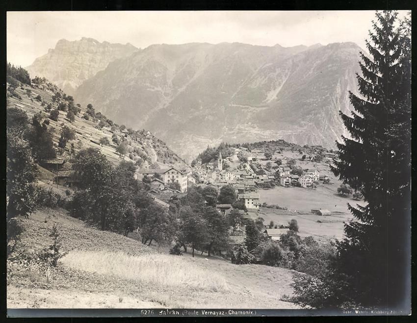 Fotografie & Manifesti: Fotografie Salvan, Route Vernayaz - Cham – Usato da Berlin venduto da bartko-reher
