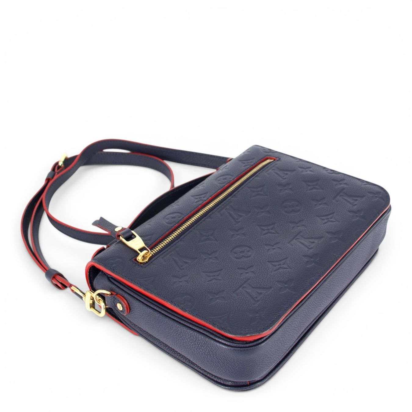 Louis Vuitton Borse da donna: Louis Vuitton Pochette Métis empreinte blau – Usato da Binningen venduto da Designerlabels 8