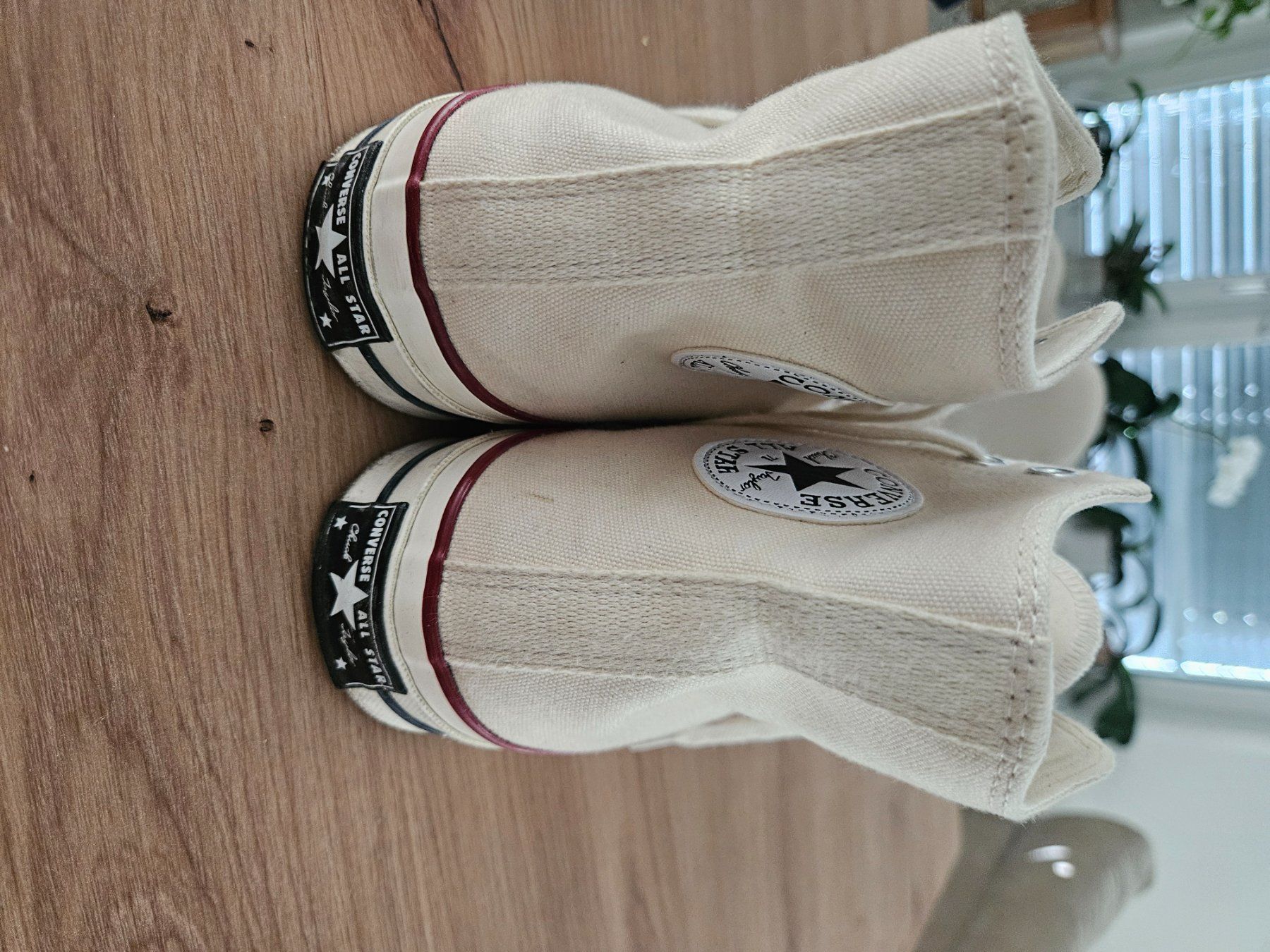 Converse Herrenschuhe: Converse Chuck Taylor All Star High Creme Grösse 41 – Gebraucht aus Dübendorf von ciindarxlla 2