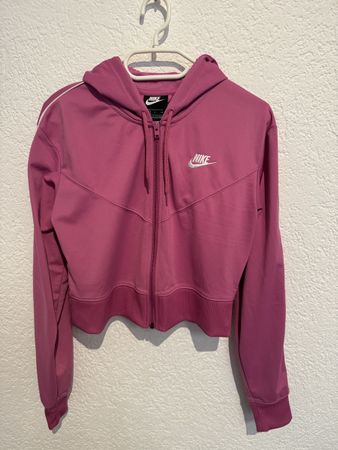 Nike Jäckli Cardigan Jacke pink / violett Gr. S | 36