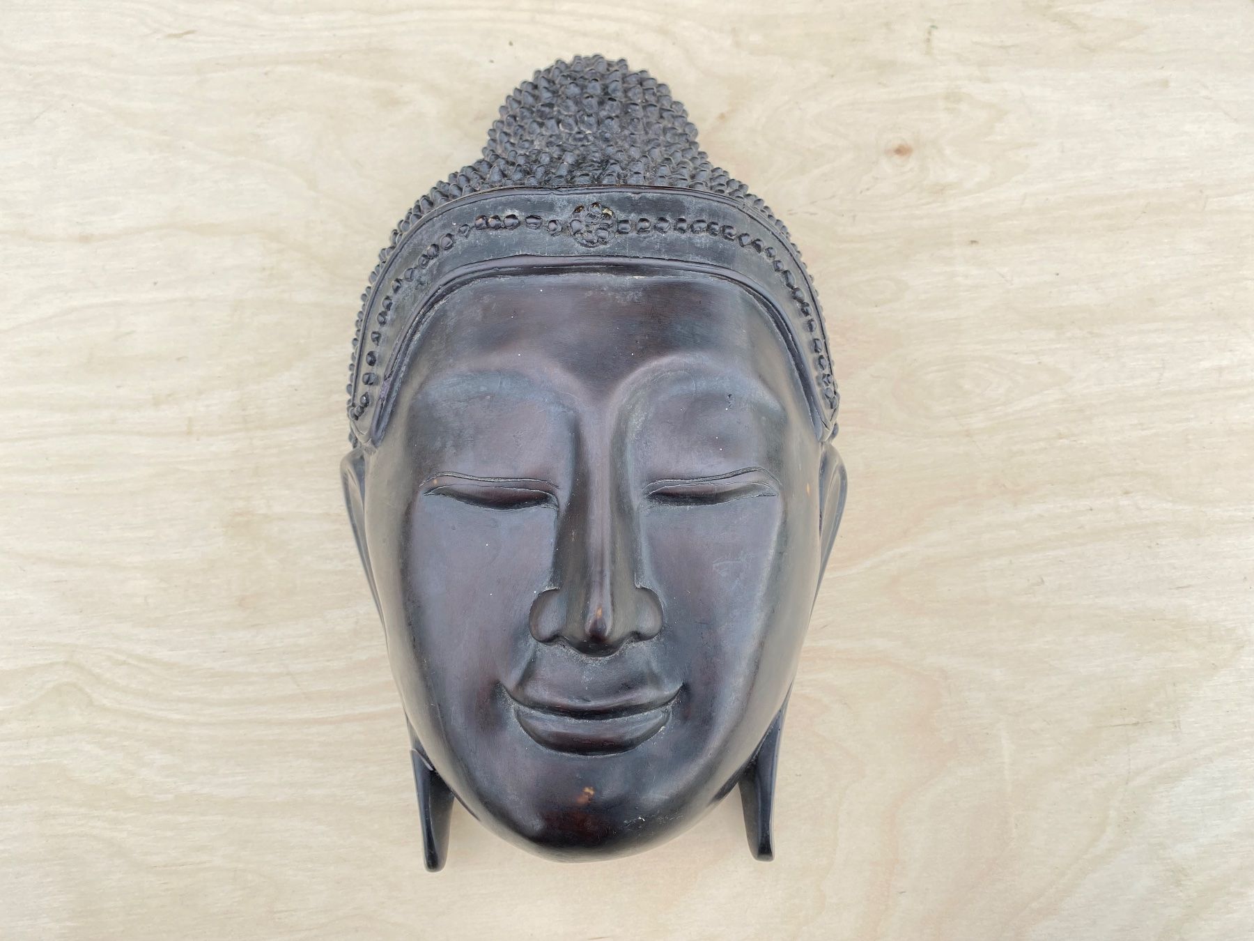 Maschere: schöne alte Buddha Maske – Usato da Feldbach venduto da Olive1 1