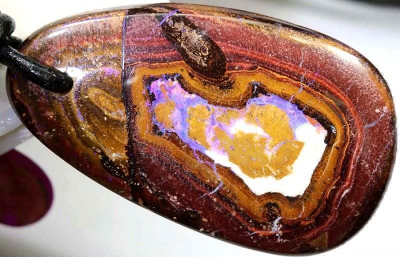 Anhänger: Australischer Boulder Opal Anhänger 52Ct – Neu (gemäss Beschreibung) aus Bern von Grindelwaldaus