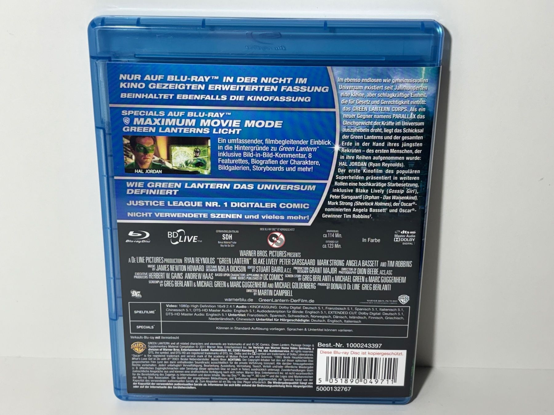 Alle DVDs: Green Lantern Blu Ray – Gebraucht aus Wilderswil von Sstriker 1