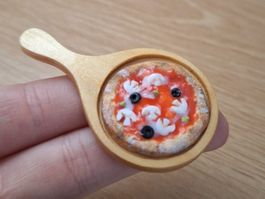 Handmade Pizza, Oliven Champignon