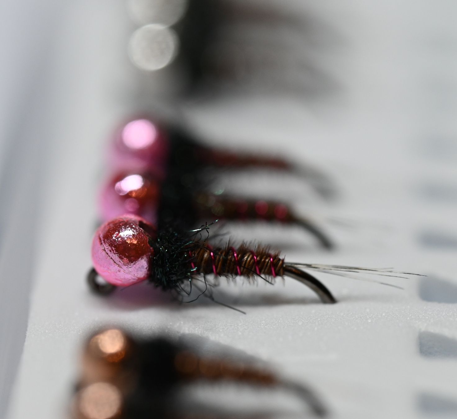 Appâts: Fliegen Box - 36 Tungsten Nymphen – Neuf (Voir description) à Degersheim par HookedOnTheFly 1