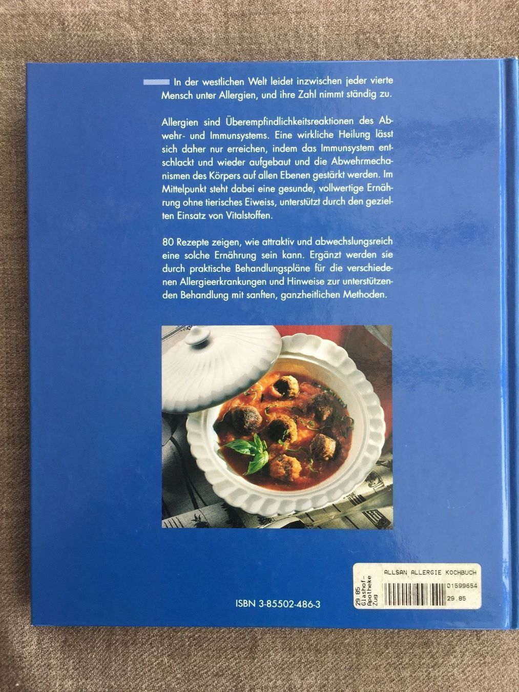 Libri: ALLERGIE KOCHBUCH – Usato da Honau venduto da sainj 1