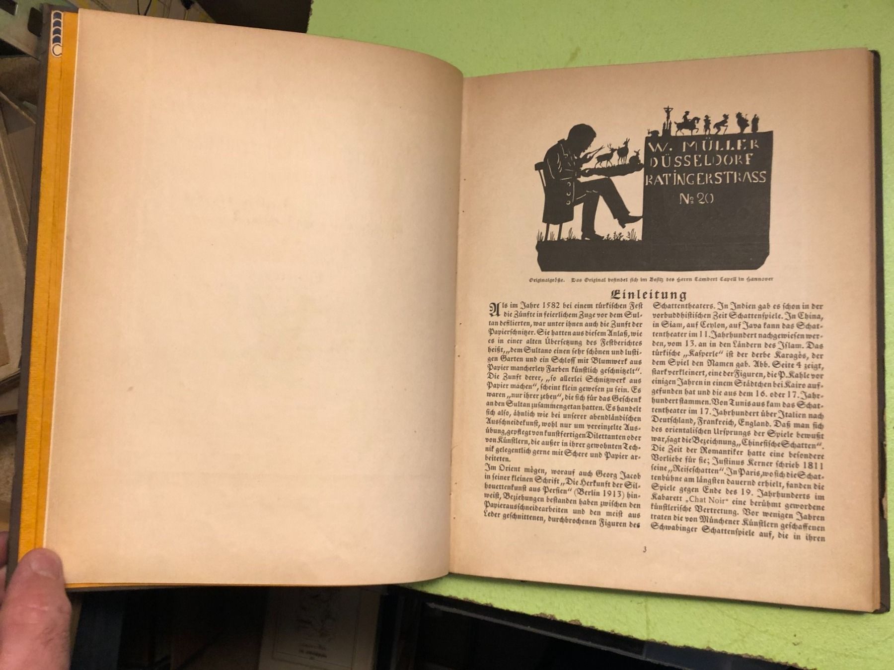 Libri: Martin Knapp: Deutsche Schatten- und Scherenbilder. – Usato da Zürich venduto da allp 4