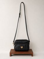Original Maison Mollerus Schwarze Umhängetasche