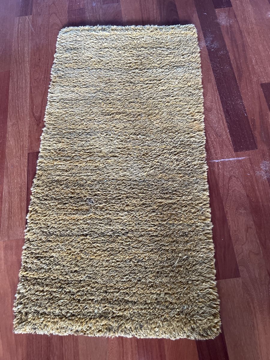 Tappeti: Teppich, einfarbig, gelb / senffarben, 72x142 cm – Usato da Luzern venduto da Jiggy_8898