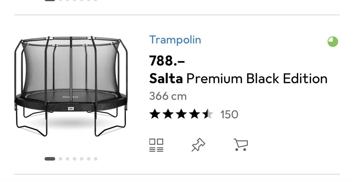 Salta Trampolini: Salta Trampolin Premium Black Edition – Usato da Diegten venduto da swana82 2