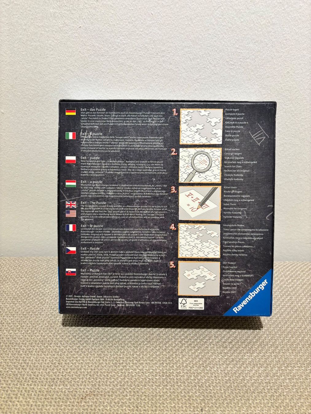 Ravensburger Puzzles: Ravensburger EXIT Puzzle – D'occasion à Bottmingen par ana_5hrv 1
