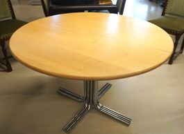Moderner Tisch rund Buche D 114 cm (MA361)