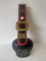 Vintage Schweizer Treichel Kuhglocke mit Lederriemen