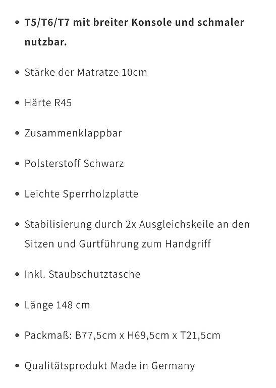 Lits: VW T5 T6 T7 Kinderbett – D'occasion à brunnen par memo1006 2