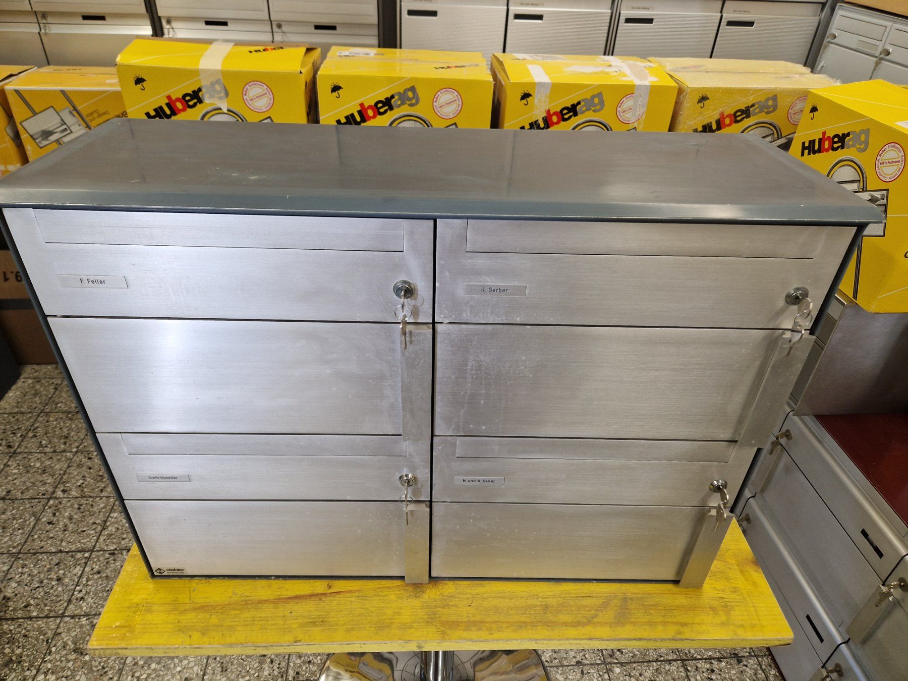 Altro per la casa: 4-er Briefkasten ( Stebler ) – Usato da Wiler b.Utzenstorf venduto da bamaa-shop 1