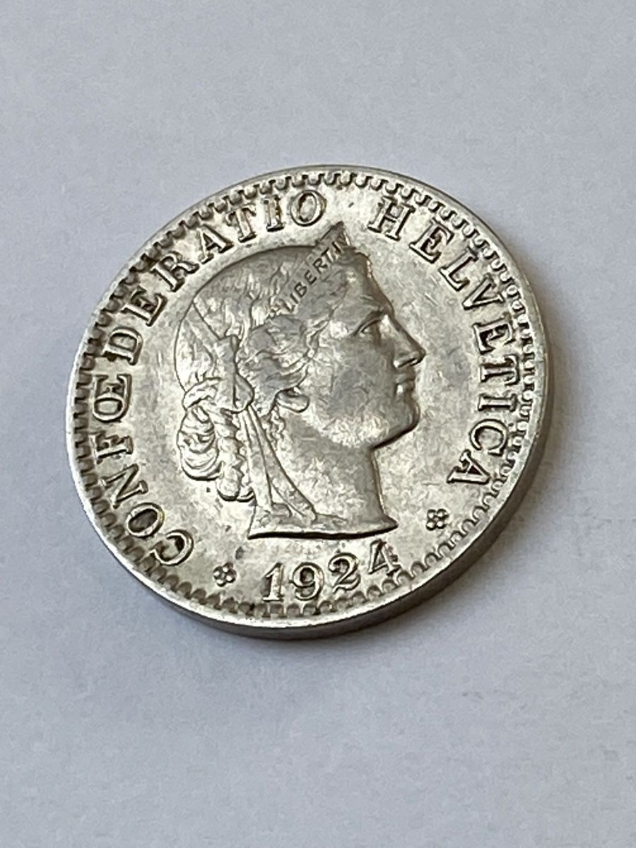 Tutti le monete: CHF 0.20 - 1924 – Usato da Payerne venduto da Mike1682
