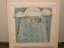 Originale Lithographie Symphonie 1990, selten!