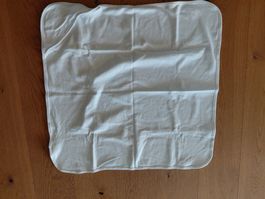 Baumwoll Babydecke weiss, neu