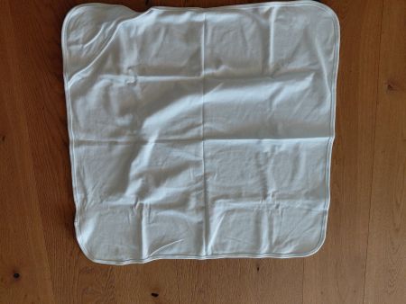 Baumwoll Babydecke weiss, neu