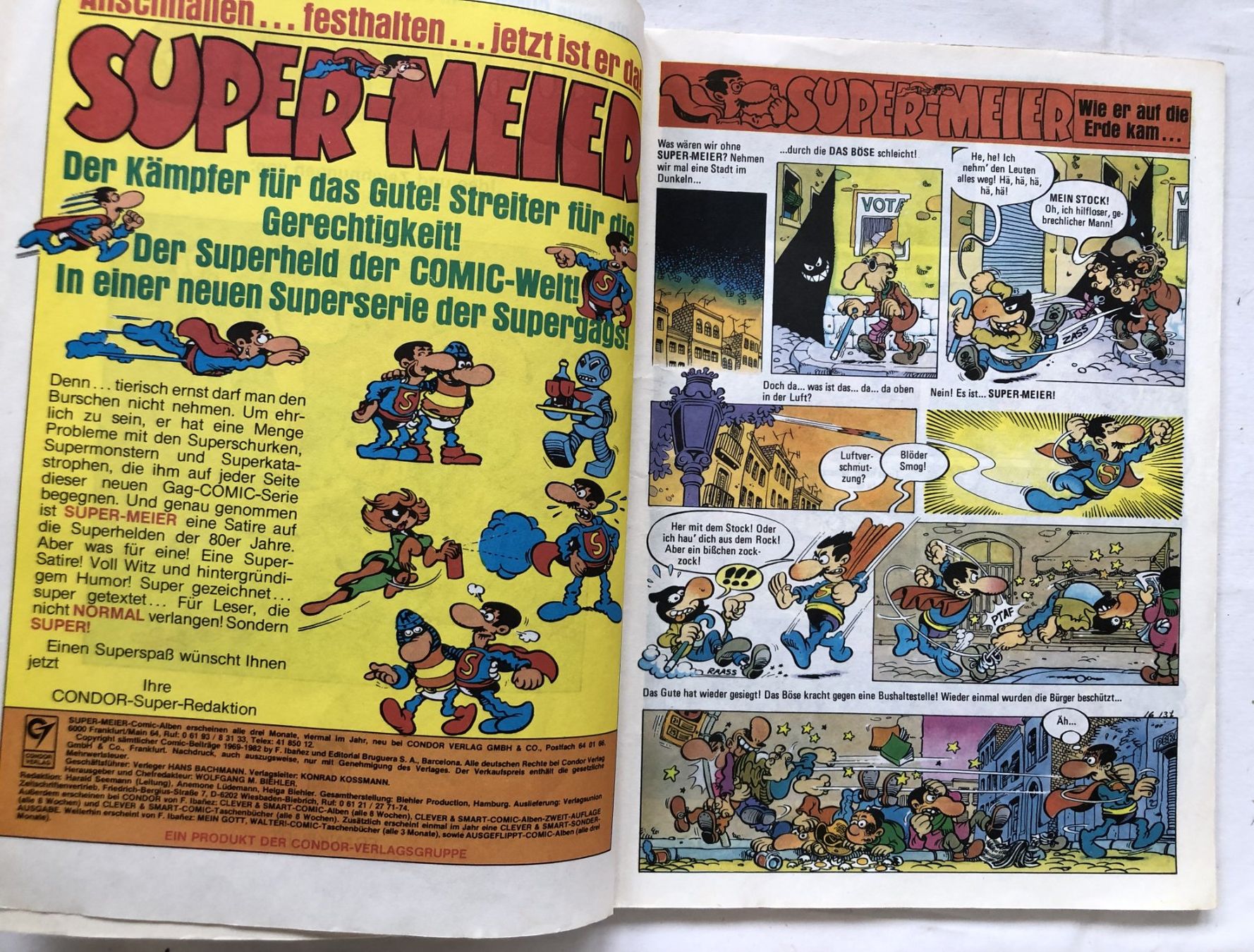 Fumetti: SUPER-MEIER - Heft - Nr.1! – Usato da Schaffhausen venduto da durruti 2
