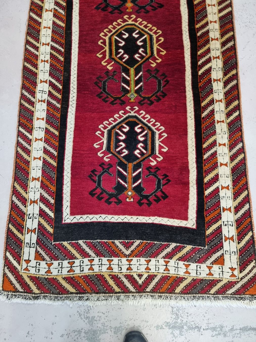 Tappeti: 103x218 Orientteppich Kasak Handgeknüpft – Usato da Olten venduto da OrientDeko 7