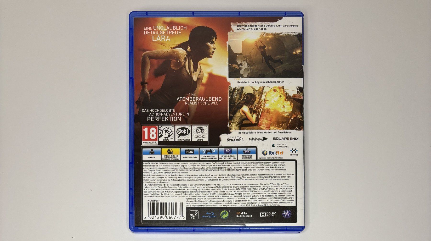 Spiele: PS4 - Tomb Raider: Definitive Edition – Gebraucht aus Allschwil von Bullach 2