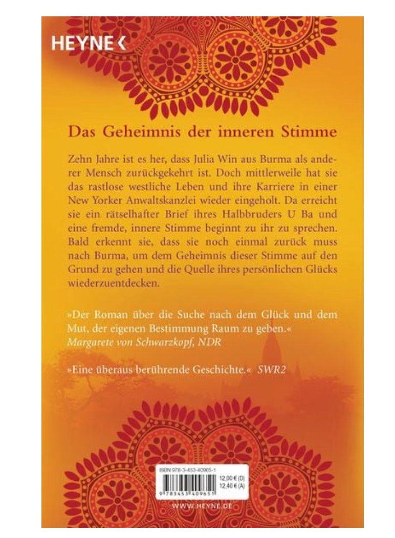 Libri: Herzensstimmen - Jan Philipp Sendker – Usato da Frauenfeld venduto da AlphaCentauri_369_ 1