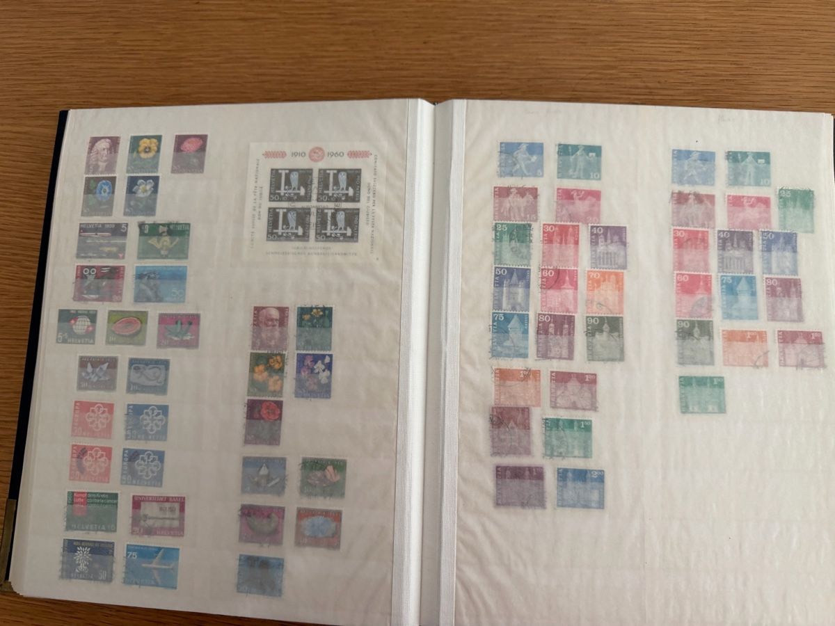 Alle Briefmarken: Album mit 38 Seiten Inhalt  – Gebraucht aus Murgenthal von Tina_4055 8