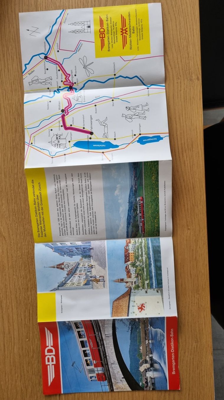 SBB/CFF/FFS Documenti: Alte BD & WM Bahn Prospekte – Usato da Bözberg venduto da heinz-d 2