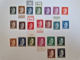 Deutsches Reich Adolf Hitler Briefmarken Set postfrisch