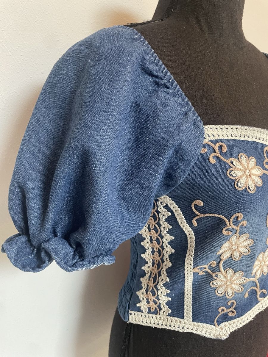 Blusen: Boho Denimbluse – Neu (gemäss Beschreibung) aus Sigriswil von ck56 2