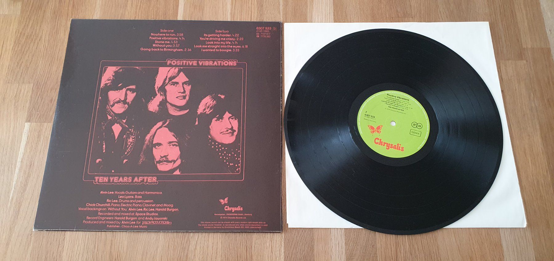 Schallplatten: TEN YEARS AFTER, Positive Vibration, LP, MINT- – Gebraucht aus Kreuzlingen von Cdschlumpf 1