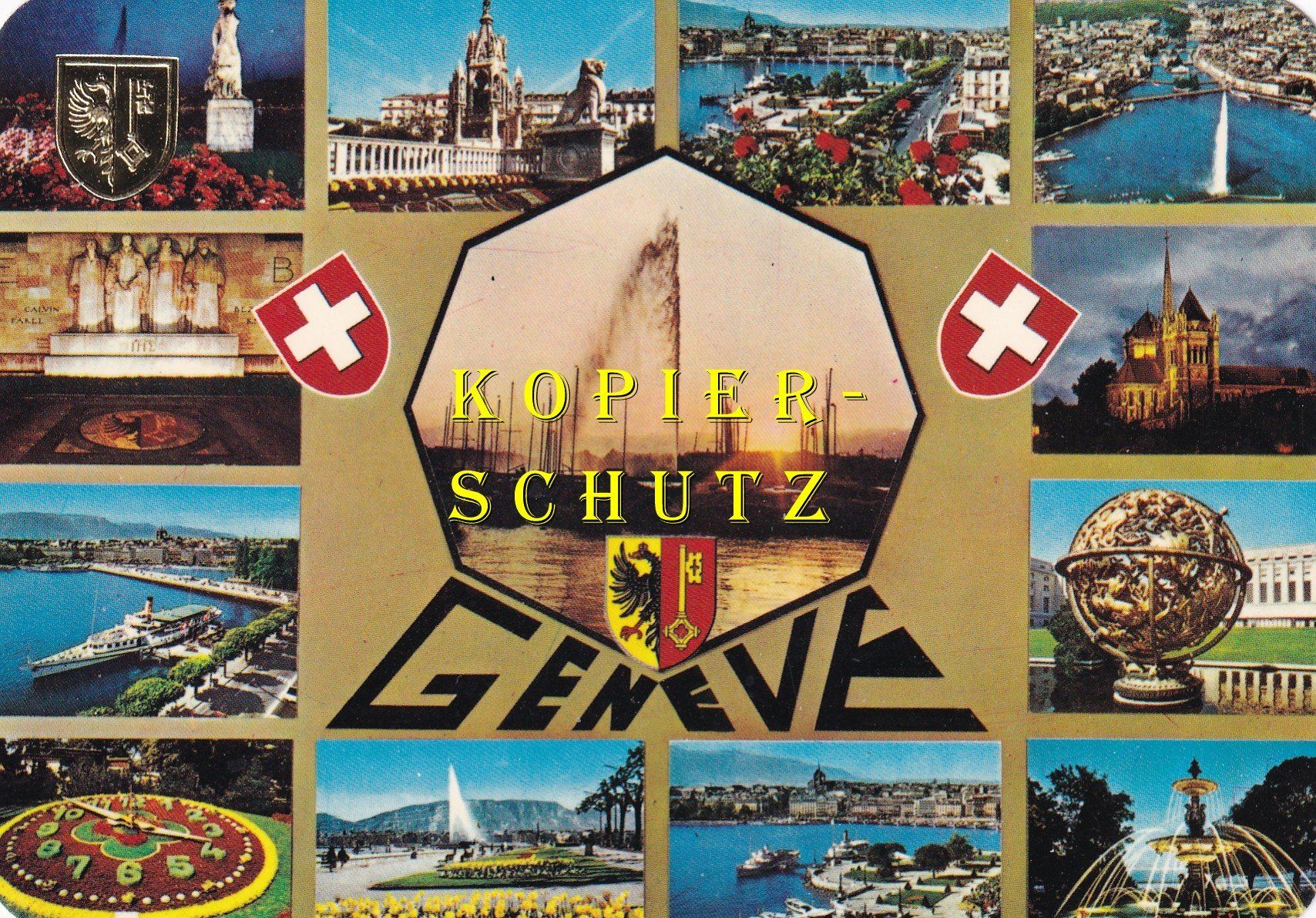 Cartoline postali: Genève (Diverse Ansichten) /ay – Usato da Hombrechtikon venduto da Rudolf07