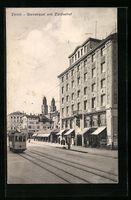 Zürich, Sonnenquai, Zürcherhof und Str