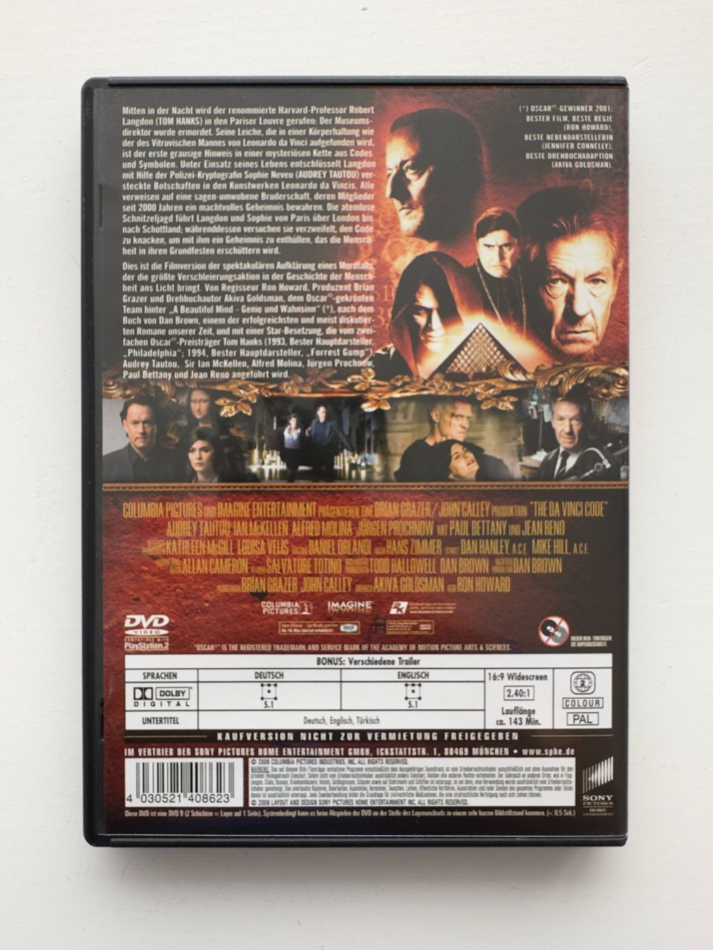 Tutti i DVDs: The Da Vinci Code - Sakrileg – Nuovo (secondo la descrizione) da Nottwil venduto da grabi77 1