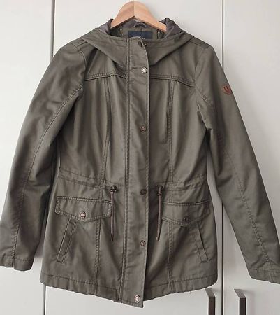 ONLY Parka / Übergangsjacke Olivgrün Gr M