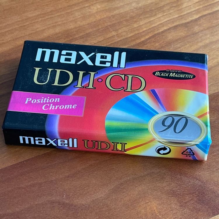 CASSETTE VIERGE MAXELL UDII-CD POSITION CHROME 90